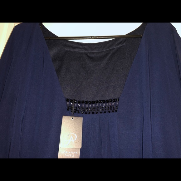 Navy Blue Formal Dress - Picture 5 of 11